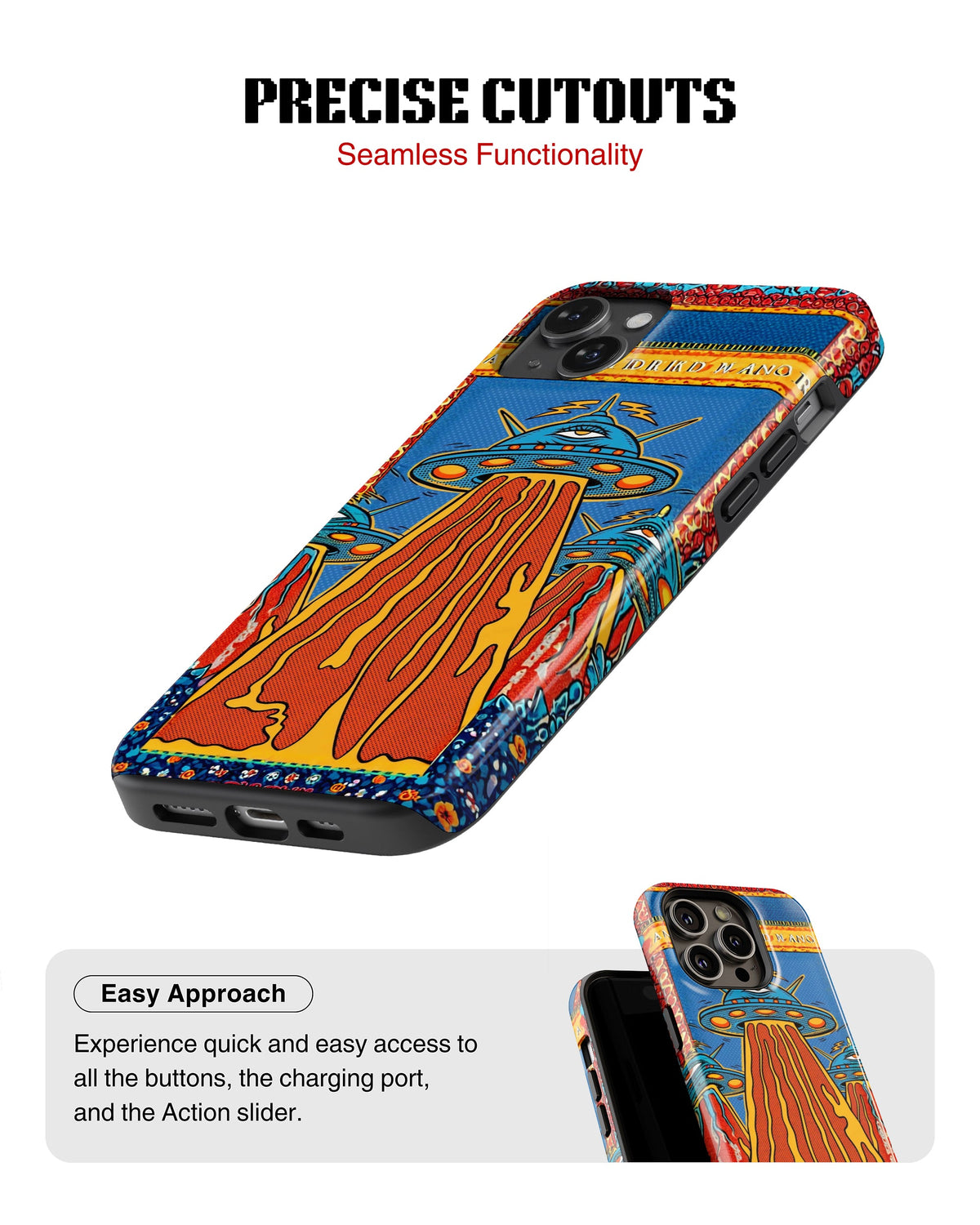 Samsung Galaxy S23 Plus Tank Case | Modernism (Cosmic Invasion)
