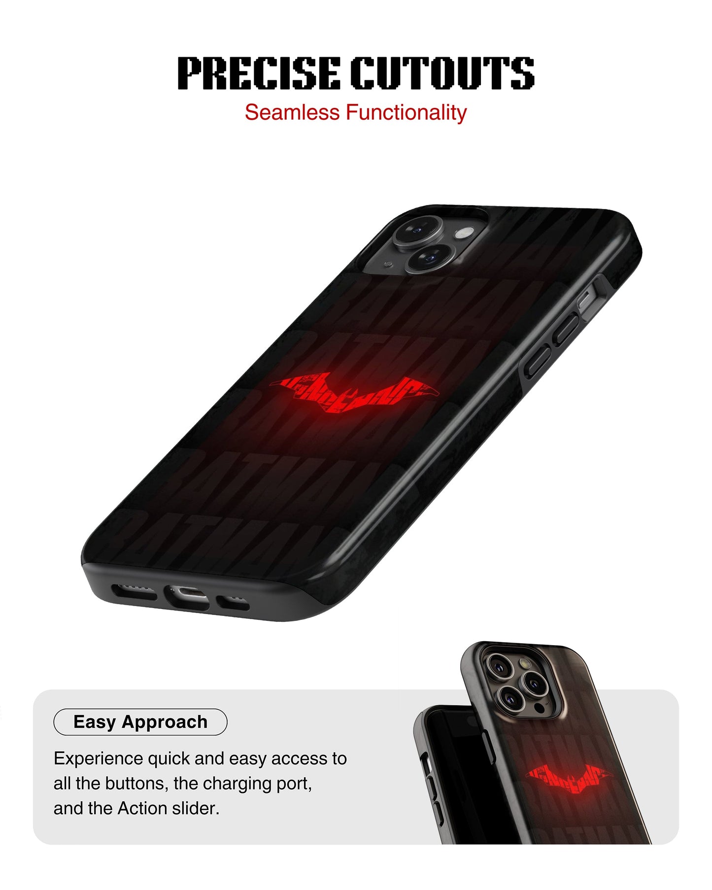 iPhone 12 Mini Tank Case | Superhero (Crimson Signal)