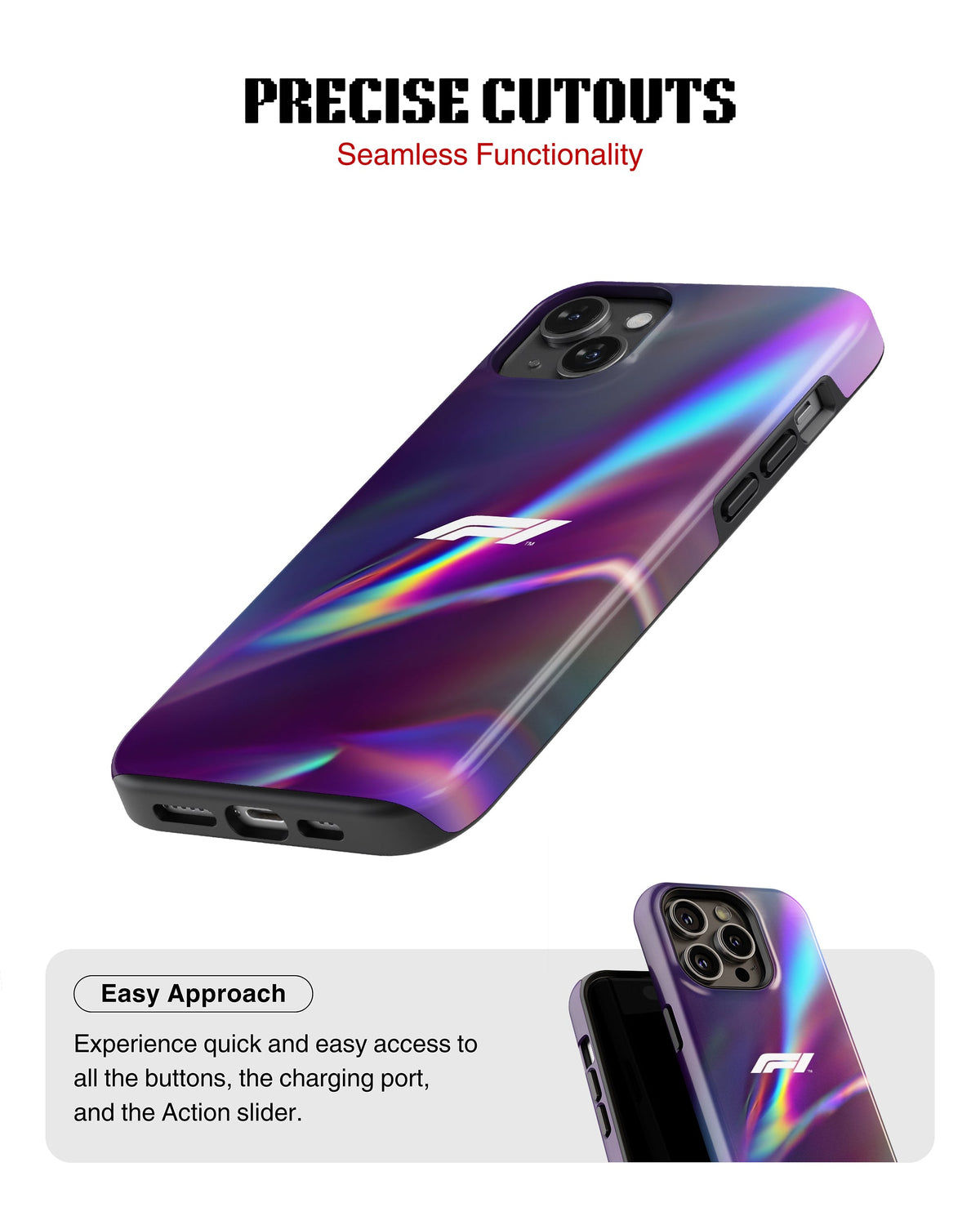 iPhone 14 Plus Tank Case | Formula 1 (F1 Classics)