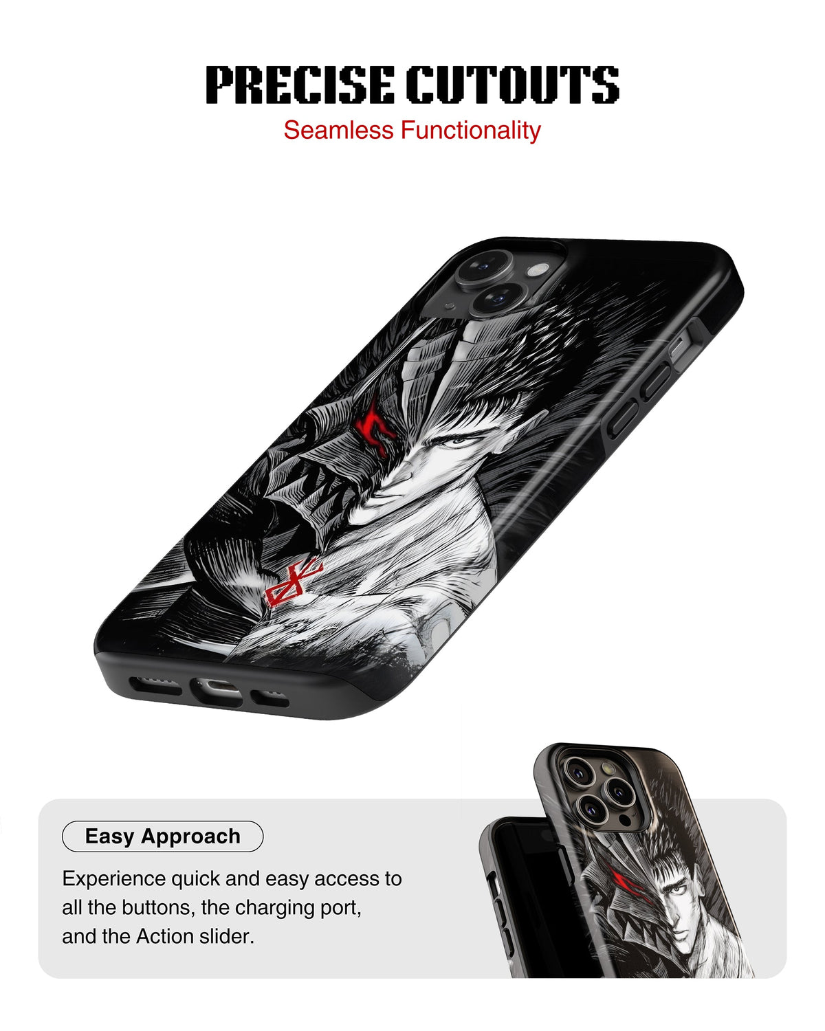 iPhone 14 Plus Tank Case | Anime (Fatebound)