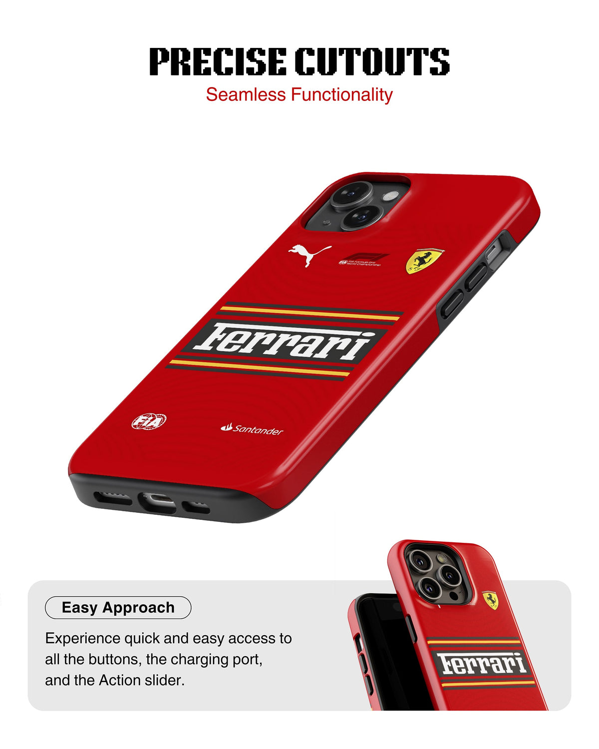 Samsung Galaxy S23 Tank Case | Formula 1 (Ferrari F1)