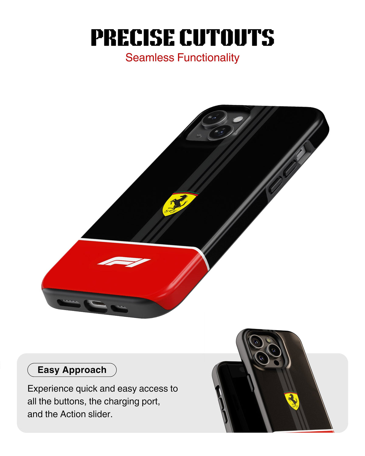 iPhone 12 Mini Tank Case | Formula 1 (Ferrari Originals)