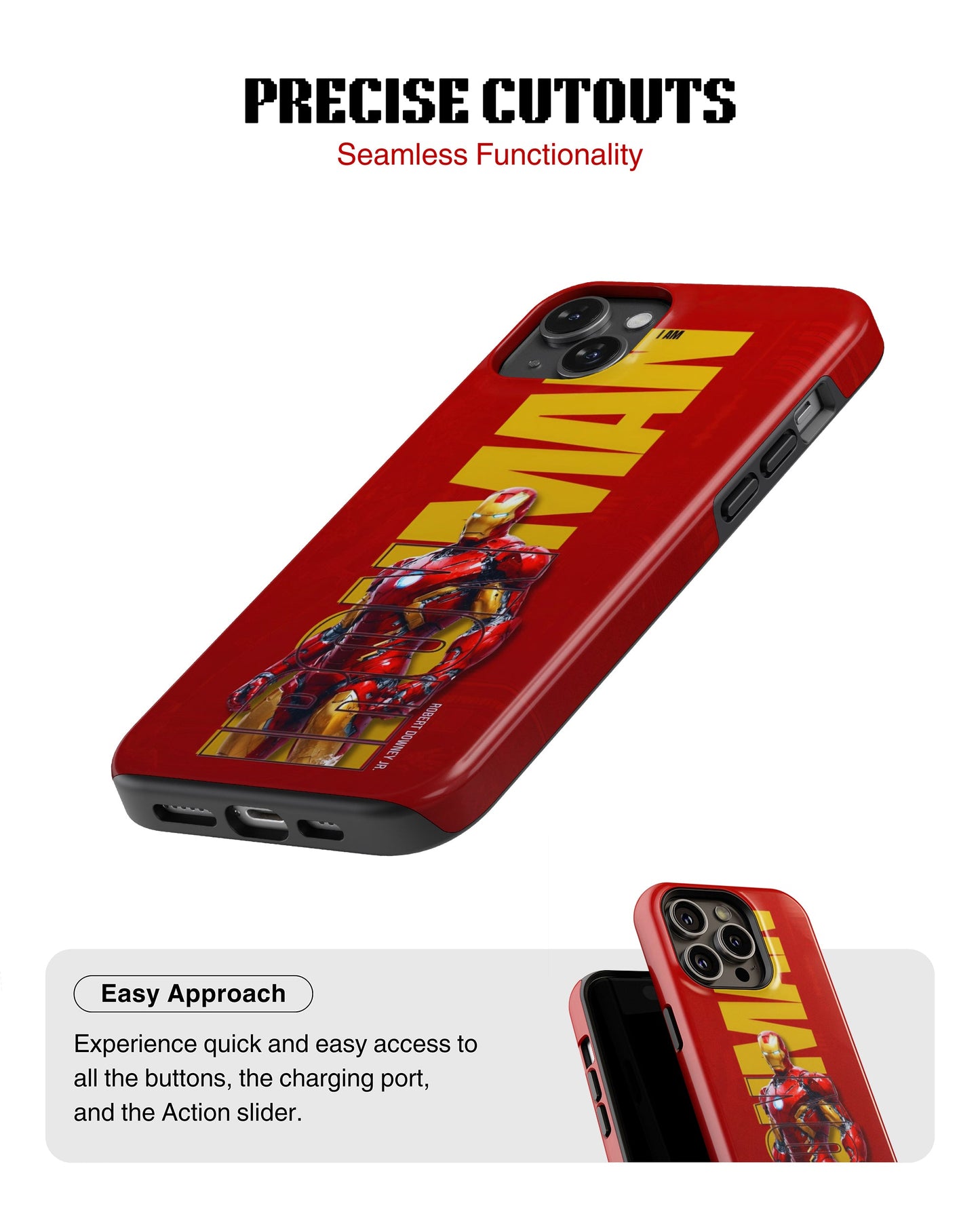 iPhone 13 Tank Case | Superhero (Iron Ascend)