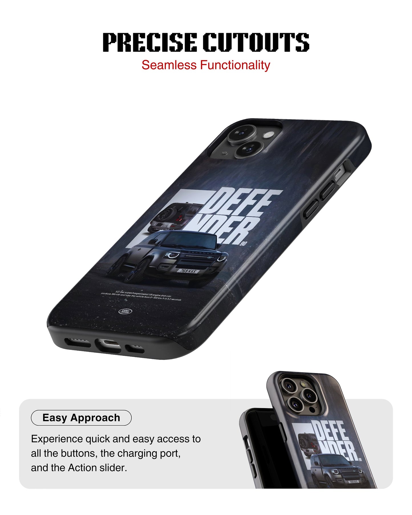 Samsung Galaxy S23 Tank Case | Sports Car (Iron Defender)