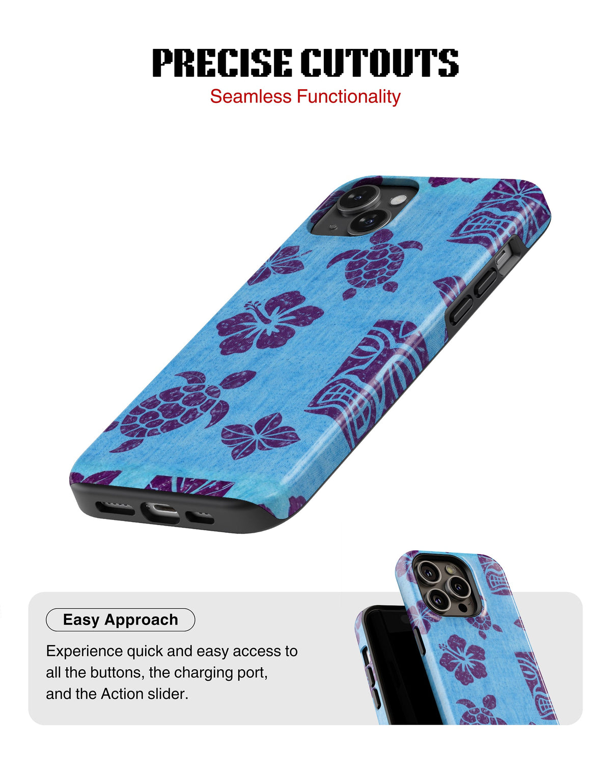 iPhone 16 Tank Case | Girls Aesthetics (Island Tiki)