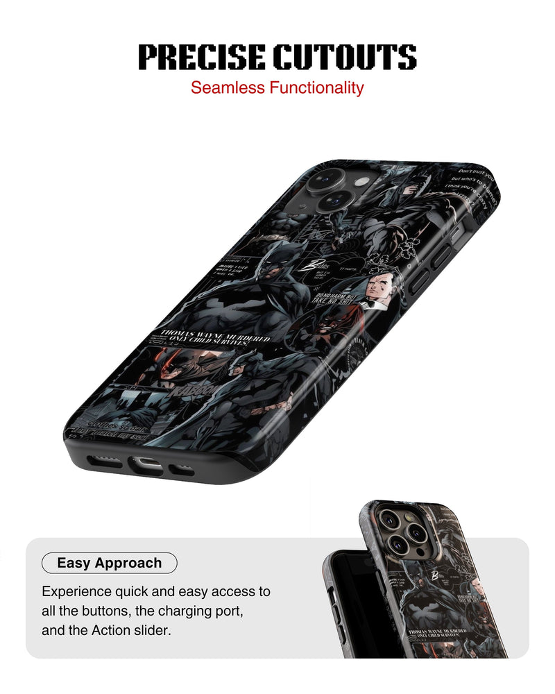 iPhone 17 Tank Case | Superhero (Knightfall)