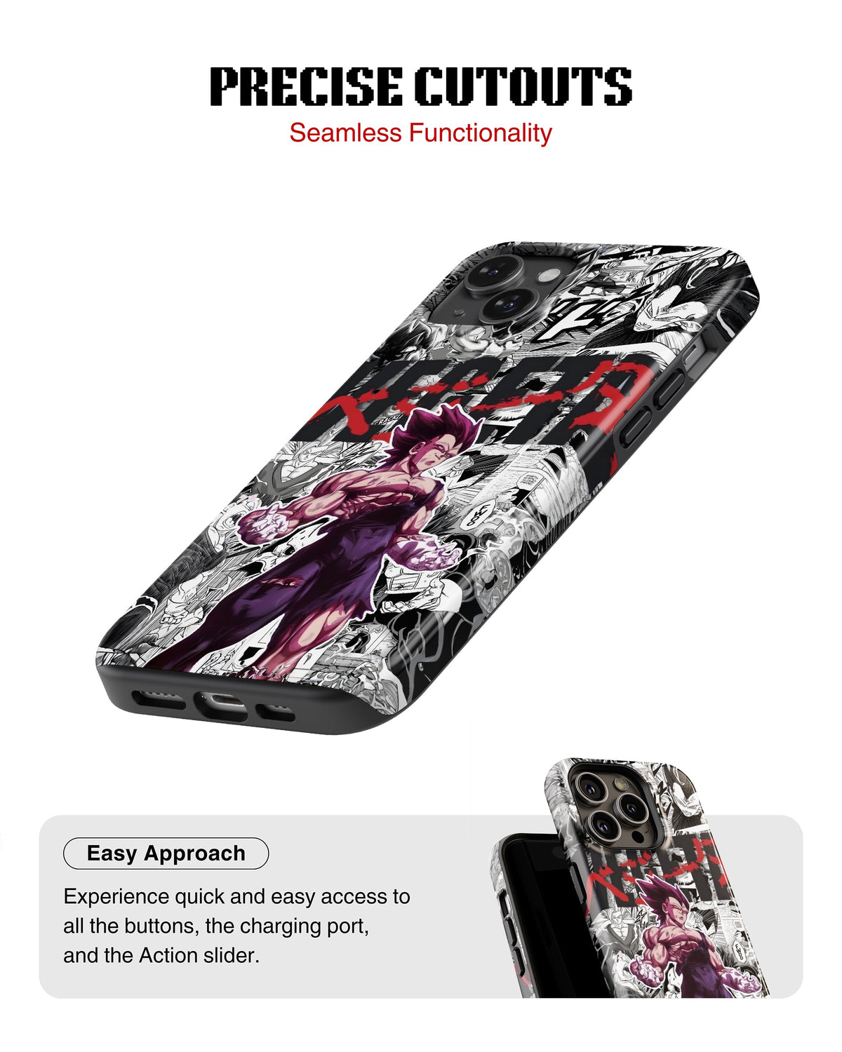 iPhone 13 Mini Tank Case | Anime (Limit Breaker)
