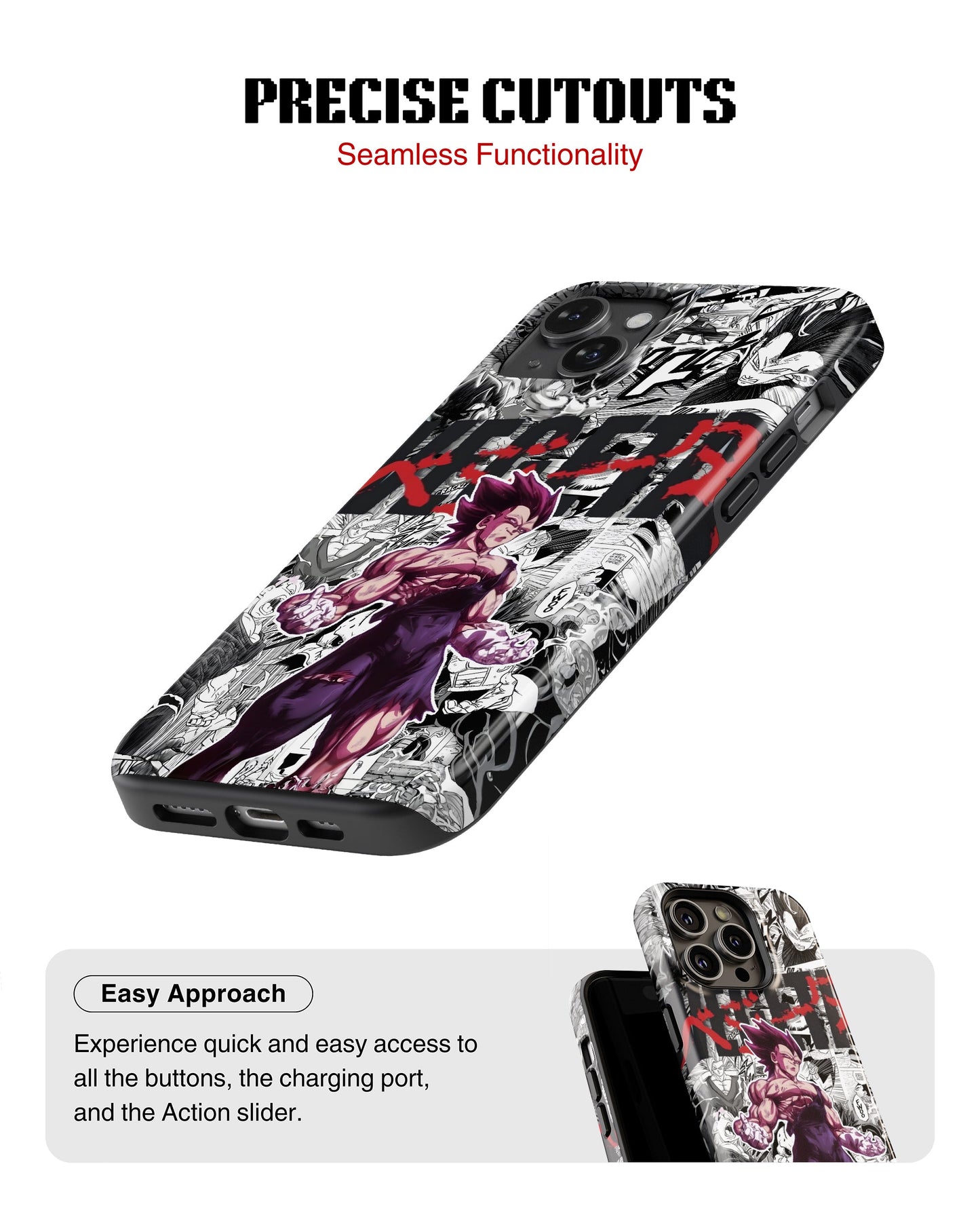 iPhone 13 Mini Tank Case | Anime (Limit Breaker)