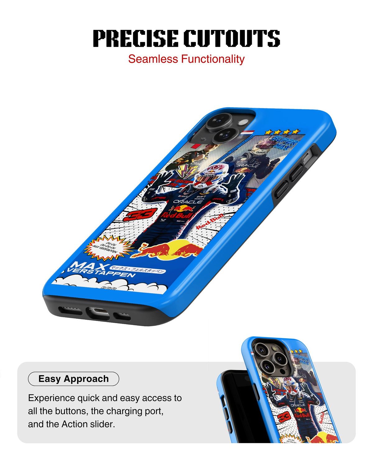 iPhone 16 Plus Tank Case | Formula 1 (Max)