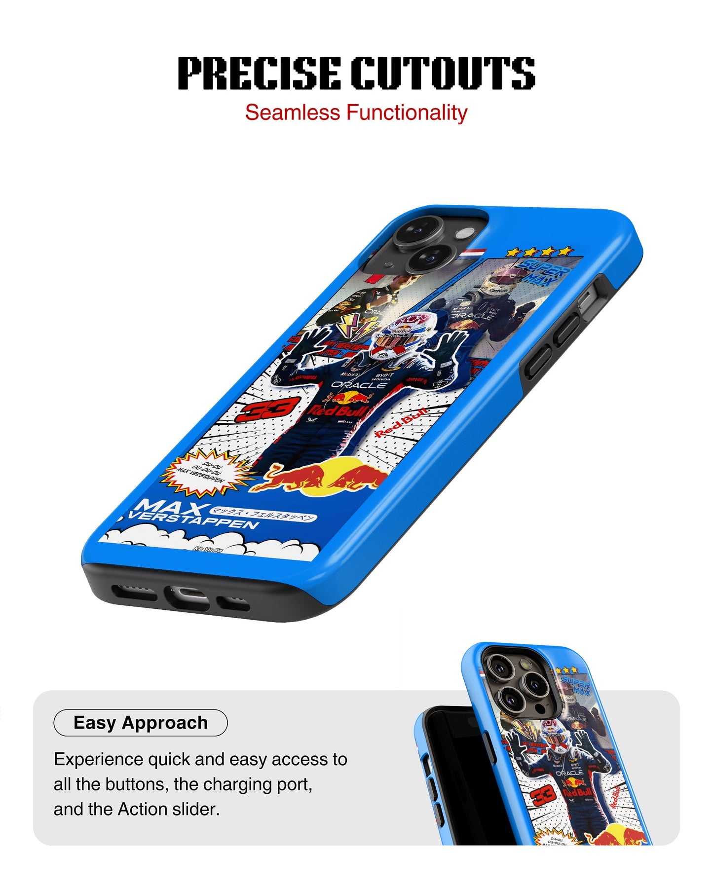 iPhone 16 Plus Tank Case | Formula 1 (Max)