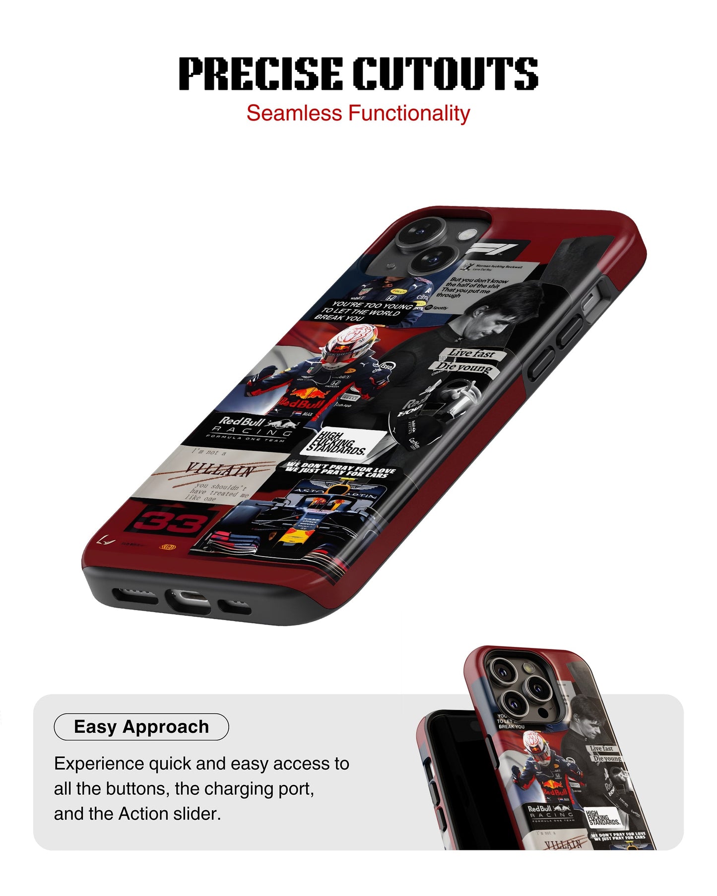 Samsung Galaxy S23 Plus Tank Case | Formula 1 (Max Verstappen)