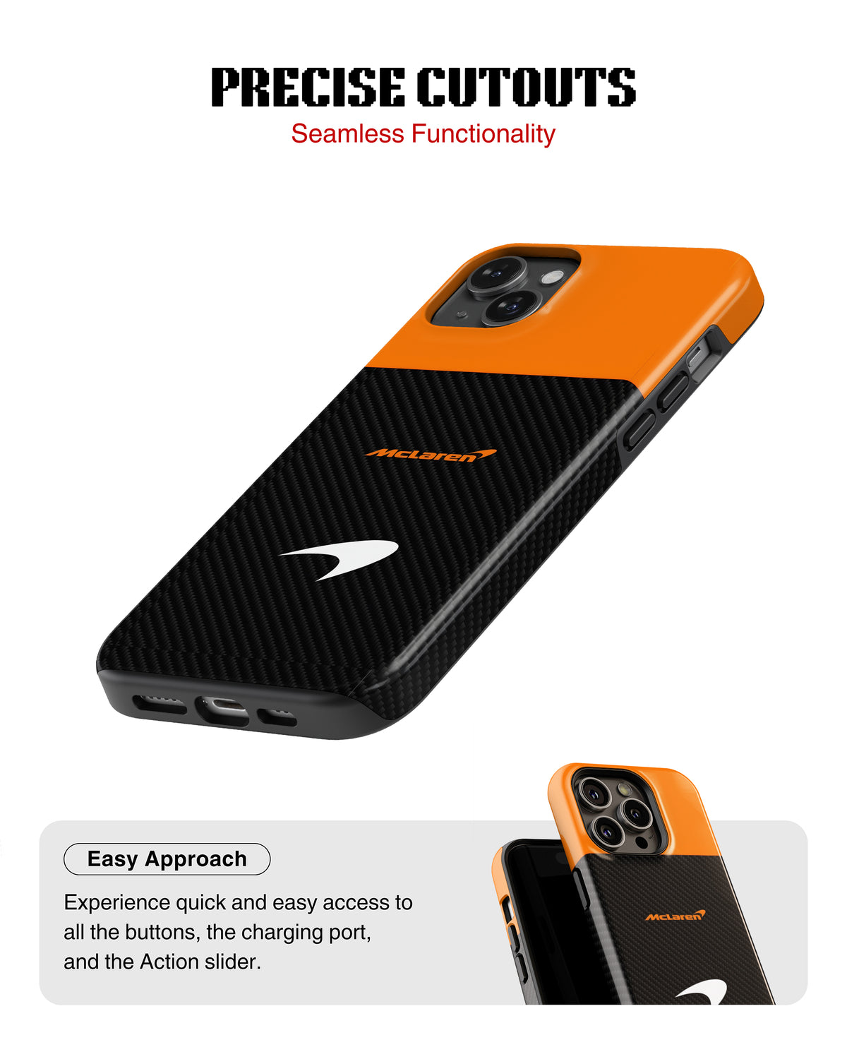 Samsung Galaxy S25 Tank Case | Formula 1 (McLaren Carbon)