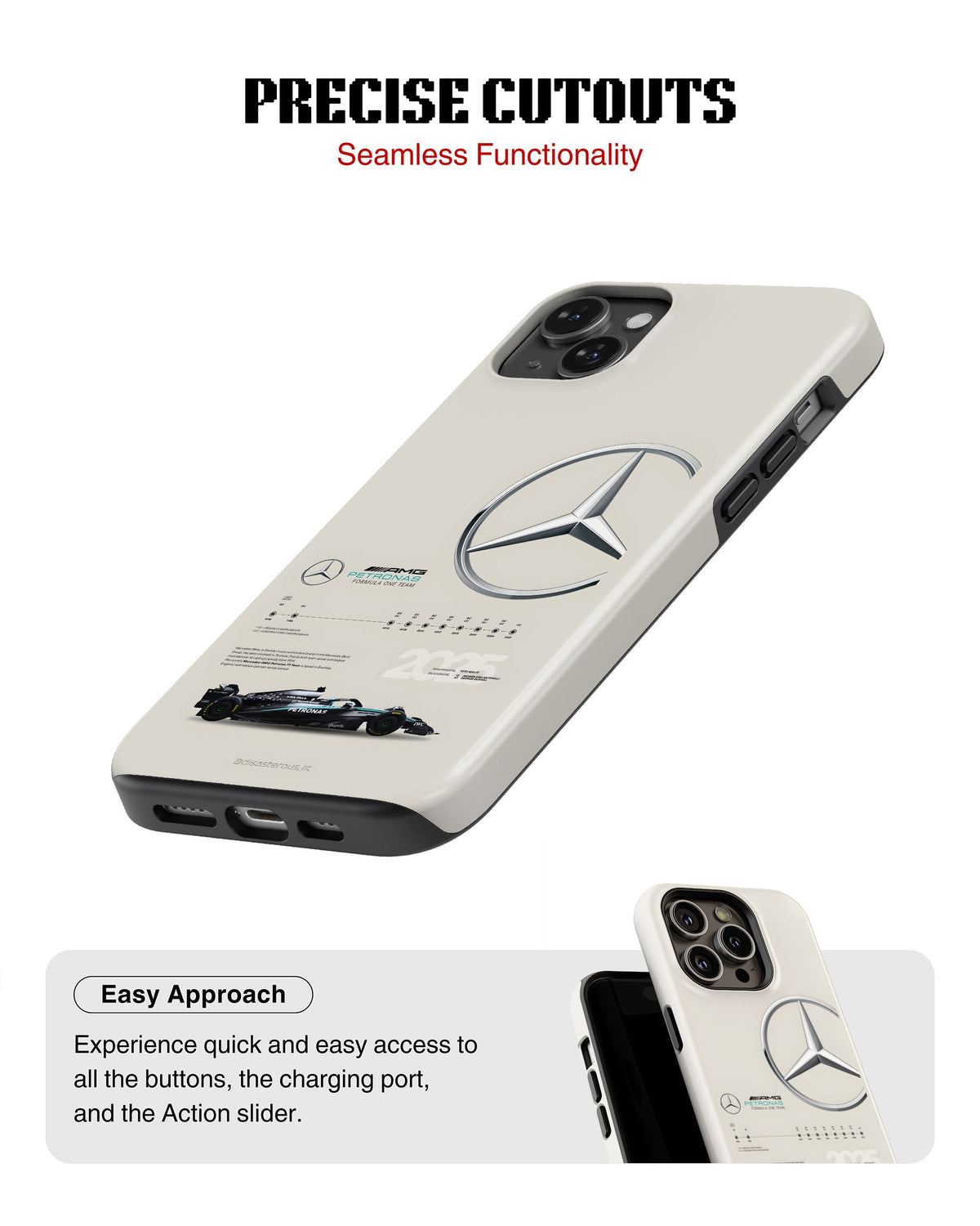 iPhone 12 Tank Case | Formula 1 (Mercedes)