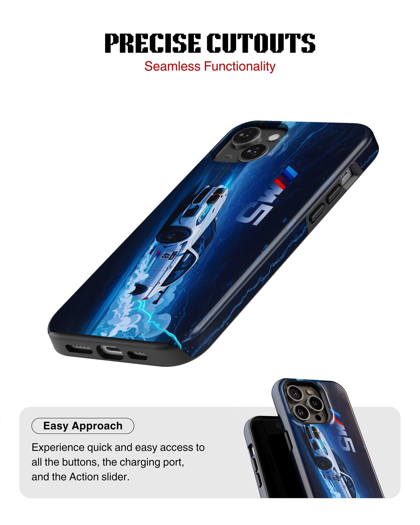 Samsung Galaxy S26 Ultra Tank Case | Sports Car (Midnight M5)