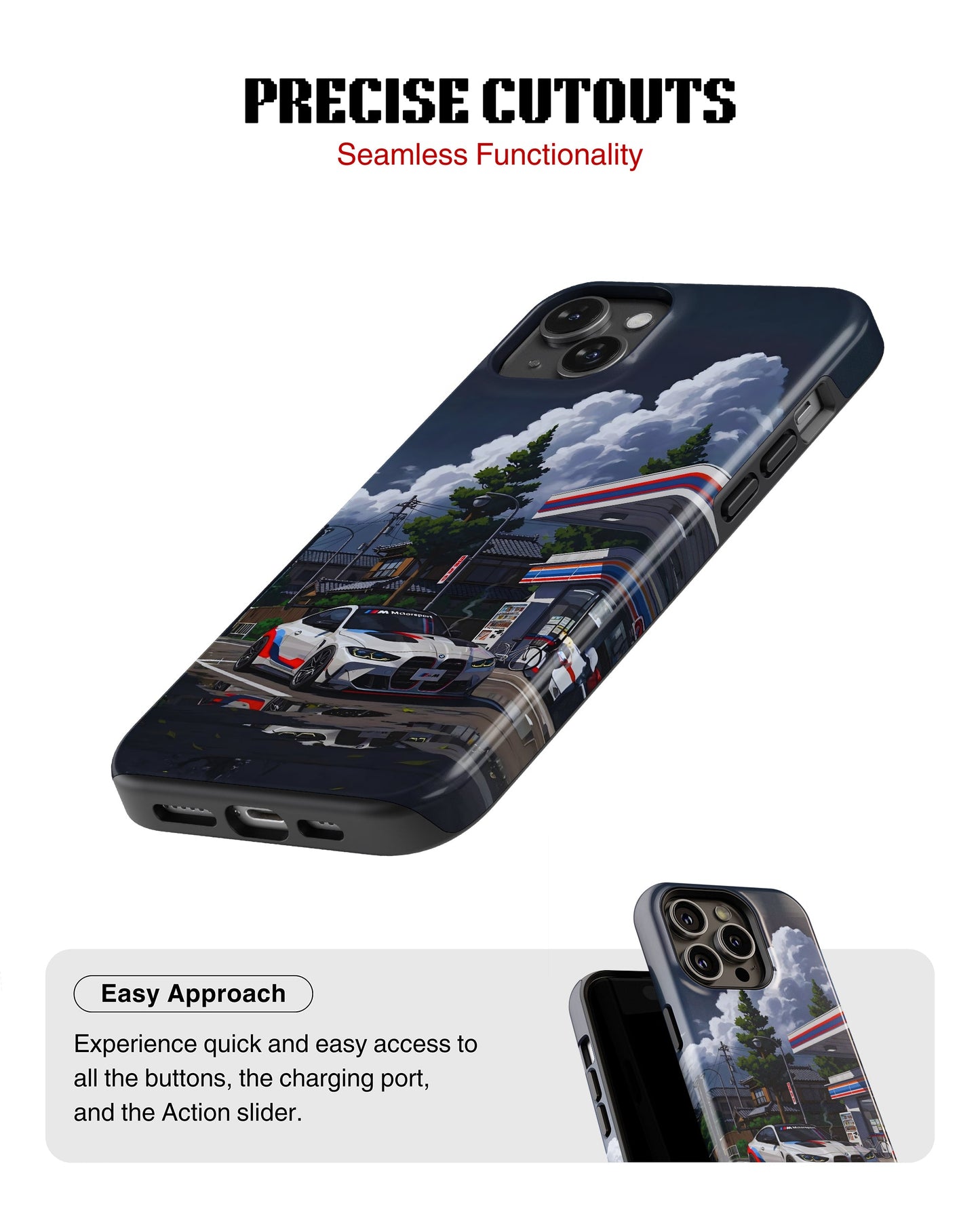 iPhone 12 Tank Case | Sports Car (Moto GP)