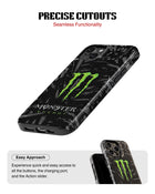 iPhone 16 Tank Case | Modernism (Neon Beast)