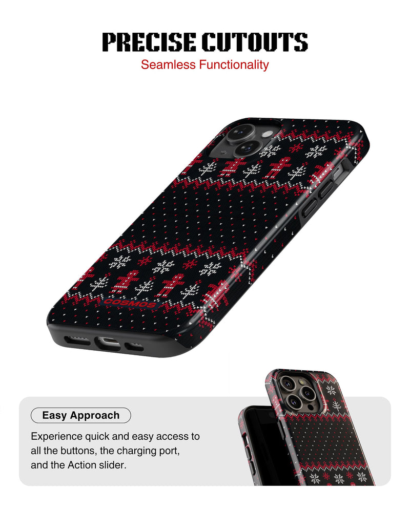 Samsung Galaxy S26 Tank Case | Textures (Nordic Night)