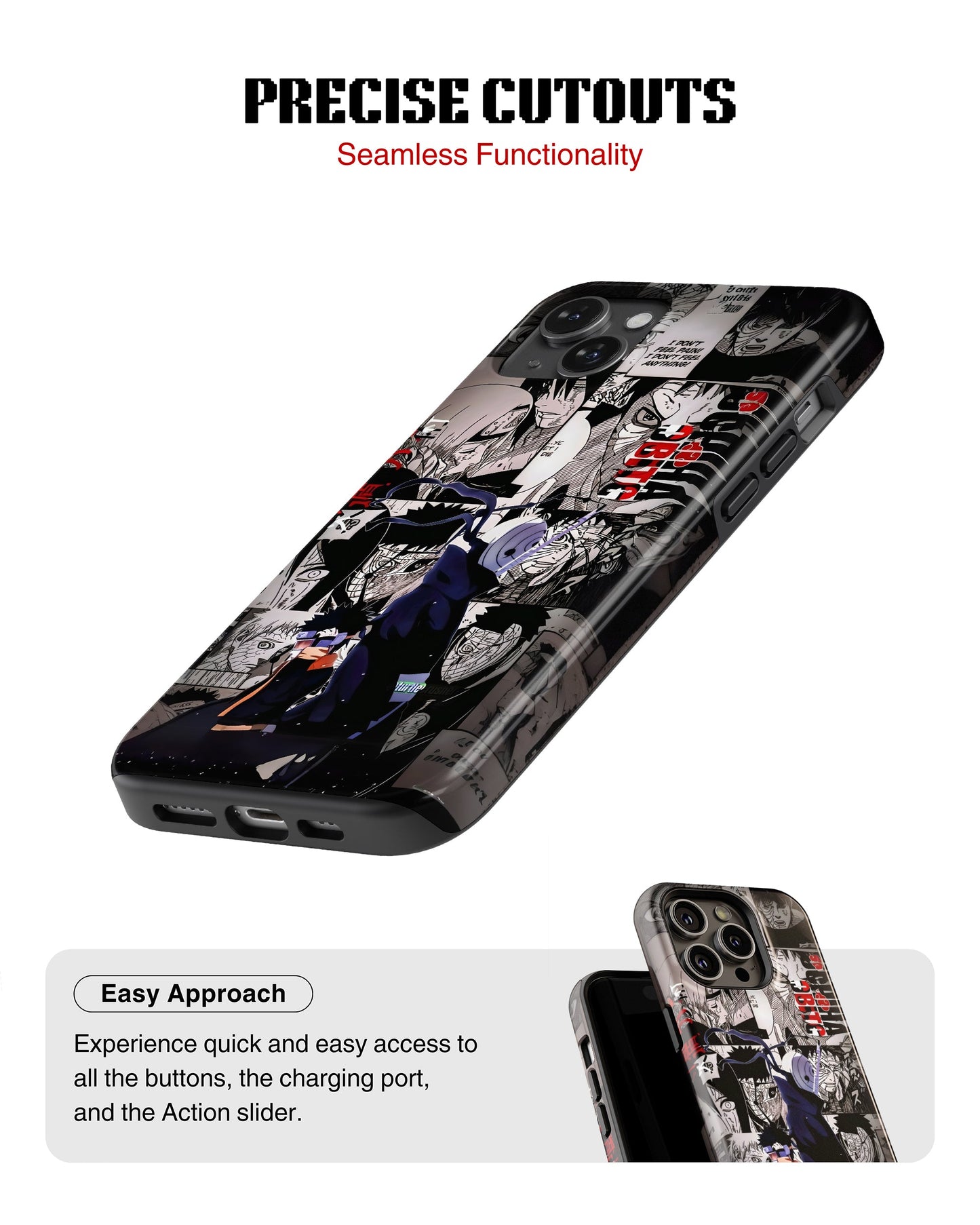 iPhone 13 Mini Tank Case | Anime (Obito)