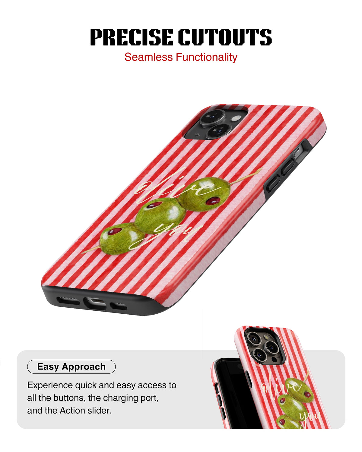 Samsung Galaxy S23 Tank Case | Girls Aesthetics (Olive Love)