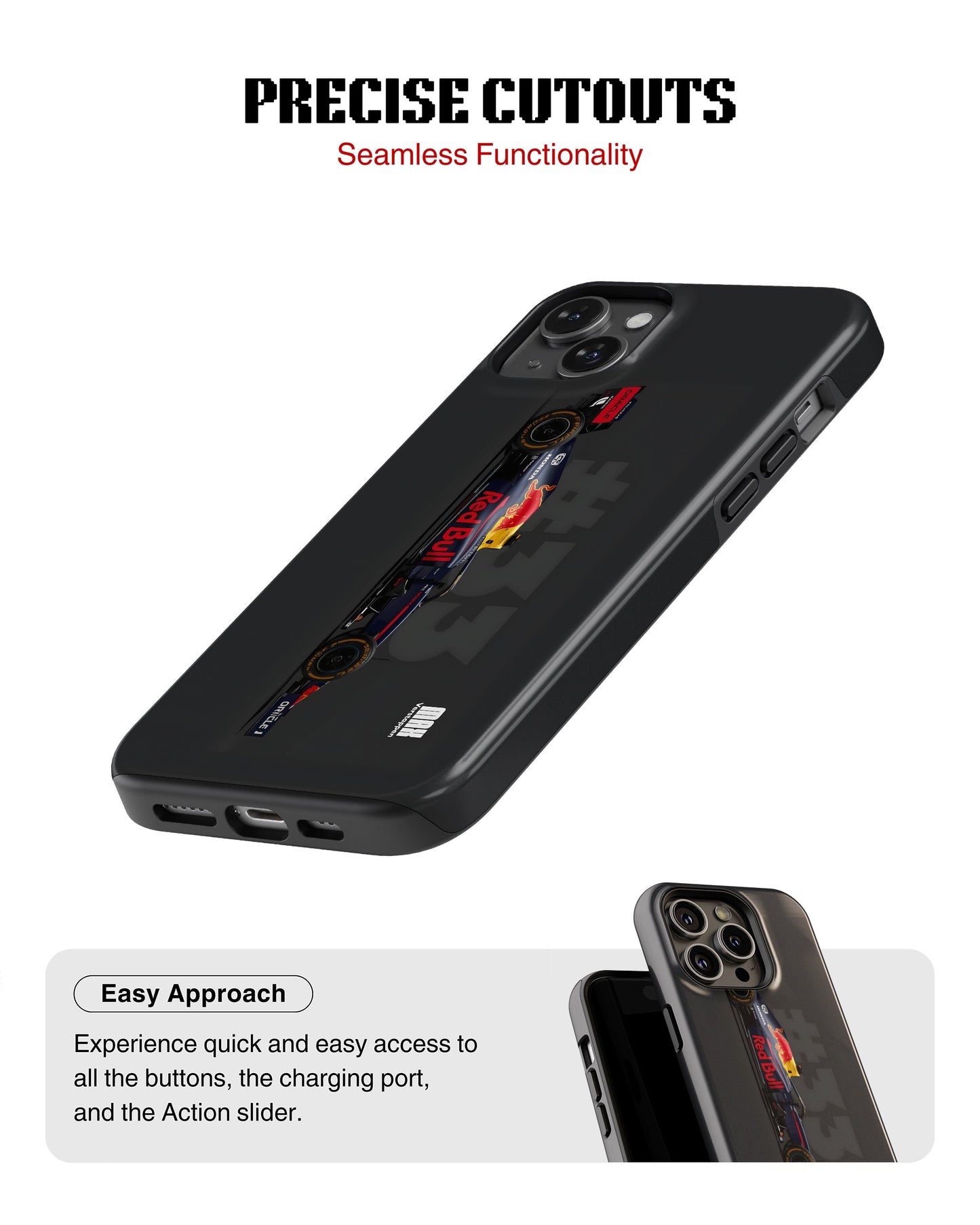 iPhone 12 Mini Tank Case | Formula 1 (Redbull #33)