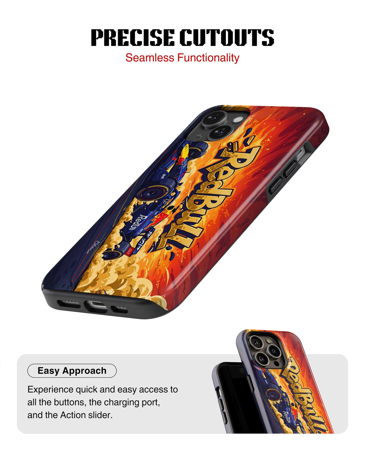 iPhone 16 Tank Case | Formula 1 (Redbull Poster)