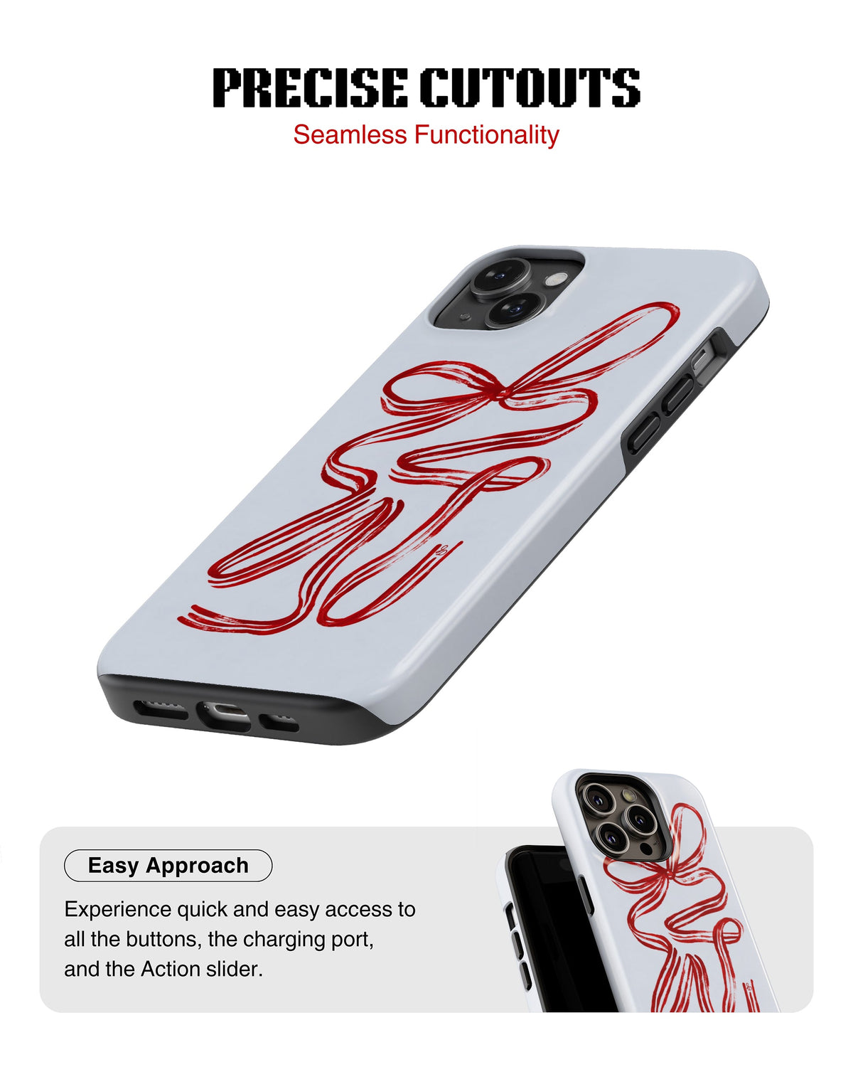 Samsung Galaxy S24 Tank Case | Girls Aesthetics (Ribbon Muse)