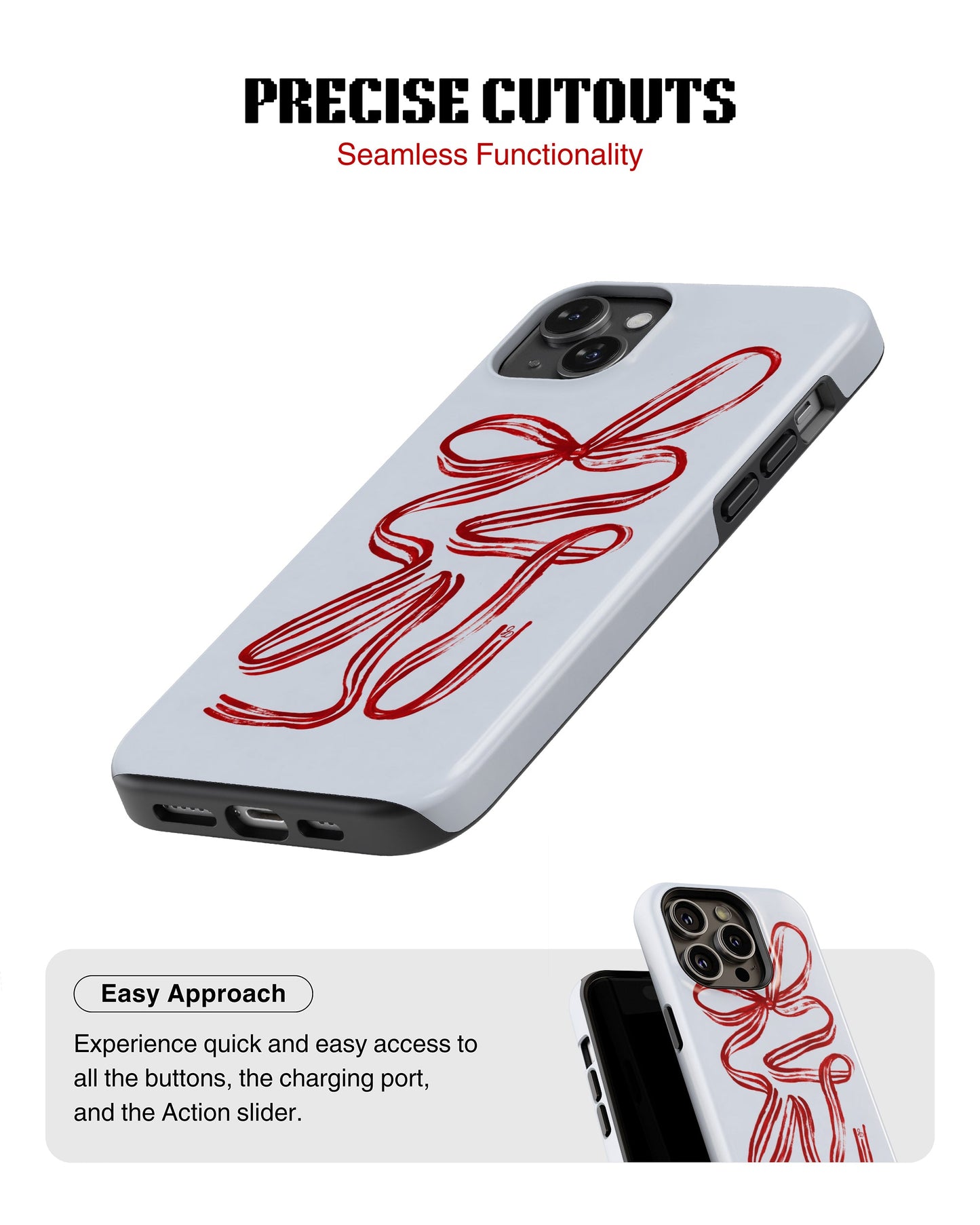 Samsung Galaxy S24 Tank Case | Girls Aesthetics (Ribbon Muse)