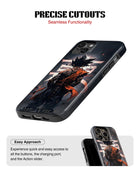 Samsung Galaxy S25 Tank Case | Anime (Saiyan Resolve)