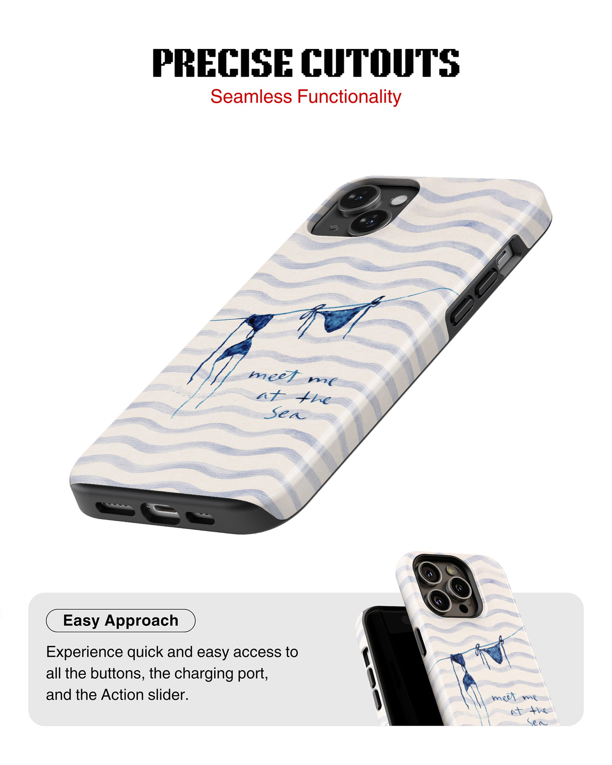 Samsung Galaxy S25 Tank Case | Girls Aesthetics (Sea Breeze)