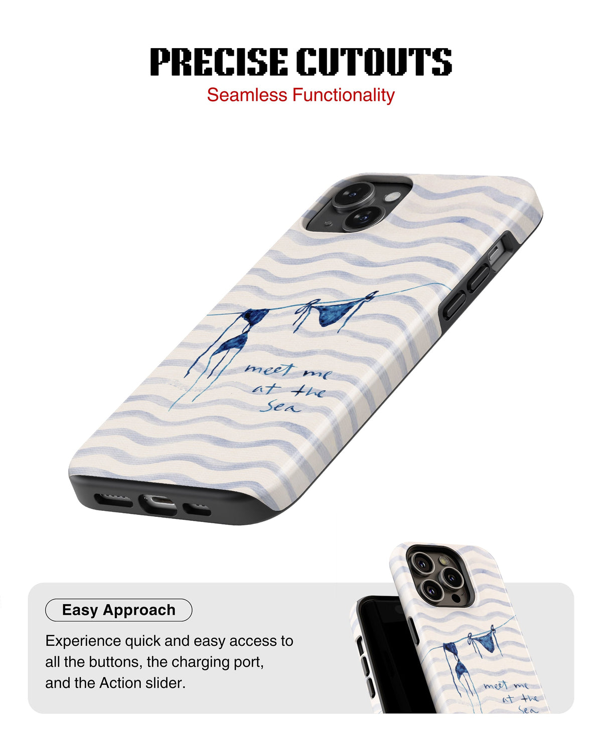 Samsung Galaxy S24 Tank Case | Girls Aesthetics (Sea Breeze)