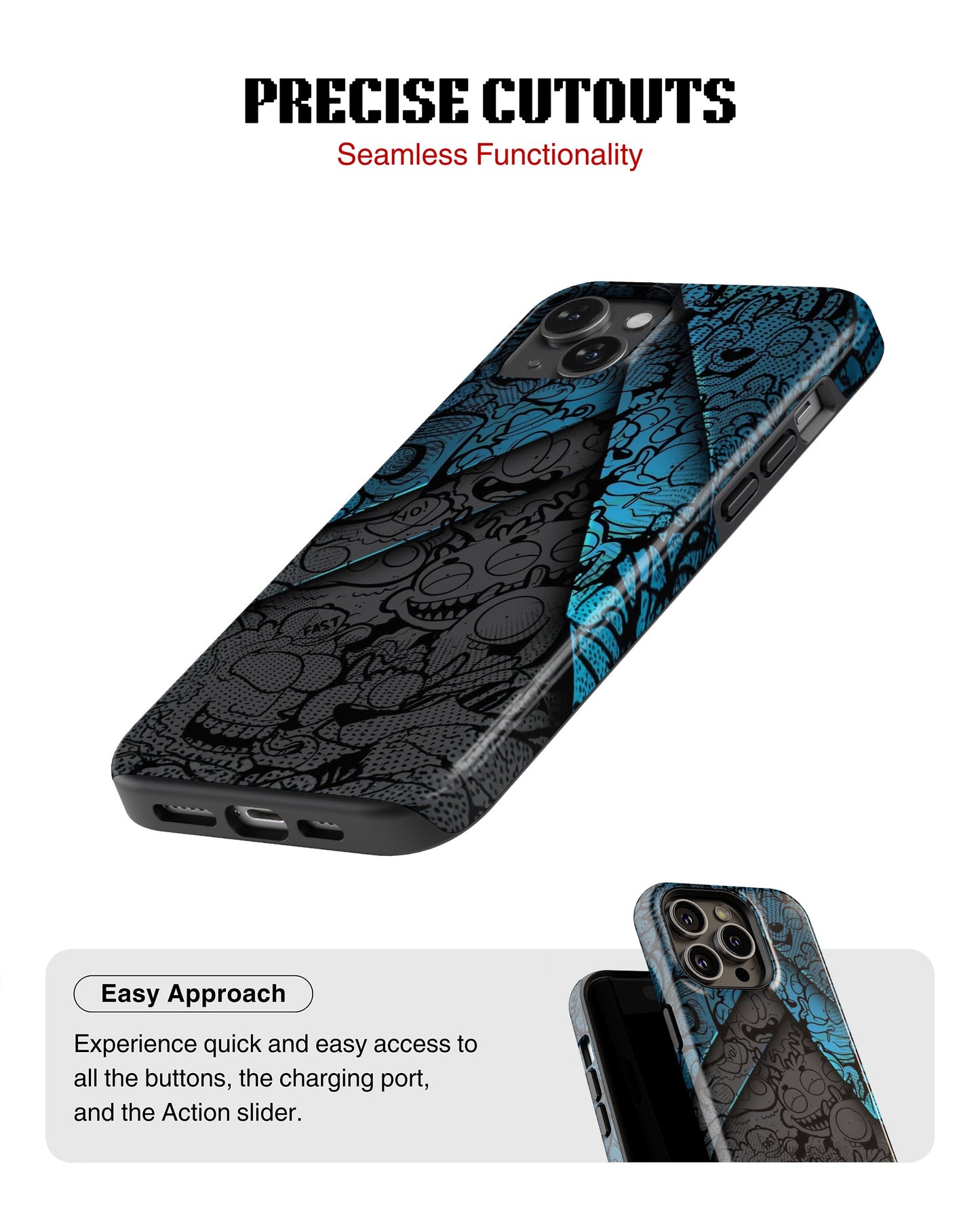 iPhone 13 Tank Case | Modernism (Shadow Crowd)