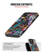 iPhone 16 Plus Tank Case | Modernism (Sneaker Riot)