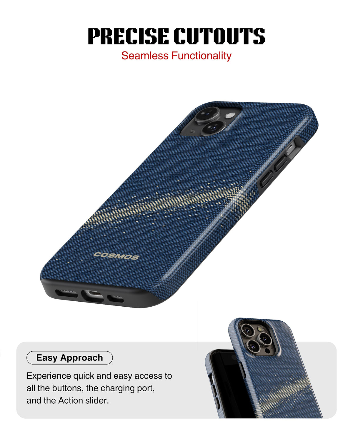iPhone 13 Mini Tank Case | Textures (Star Drift)