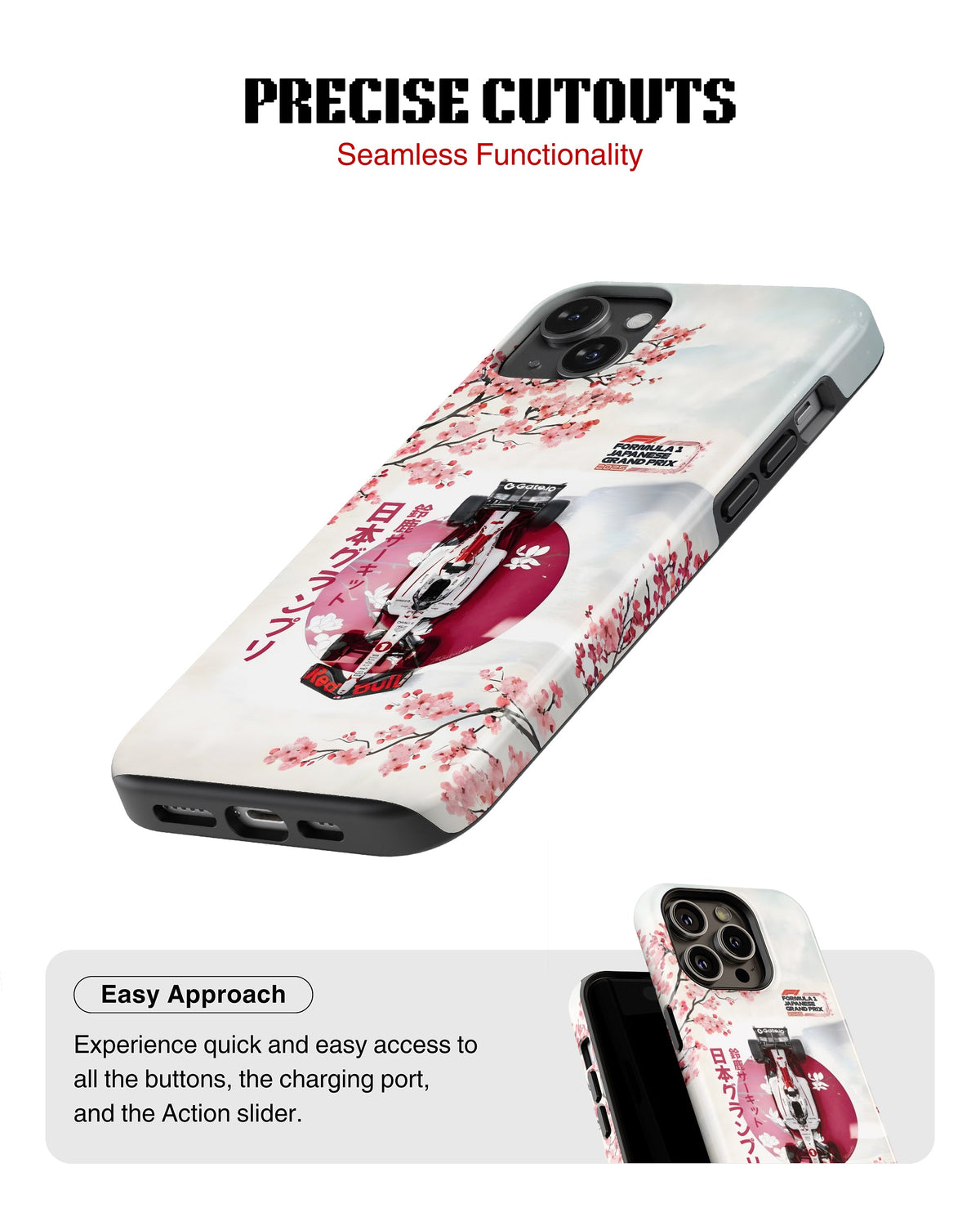 Samsung Galaxy S23 Plus Tank Case | Formula 1 (Suzuka Grid)