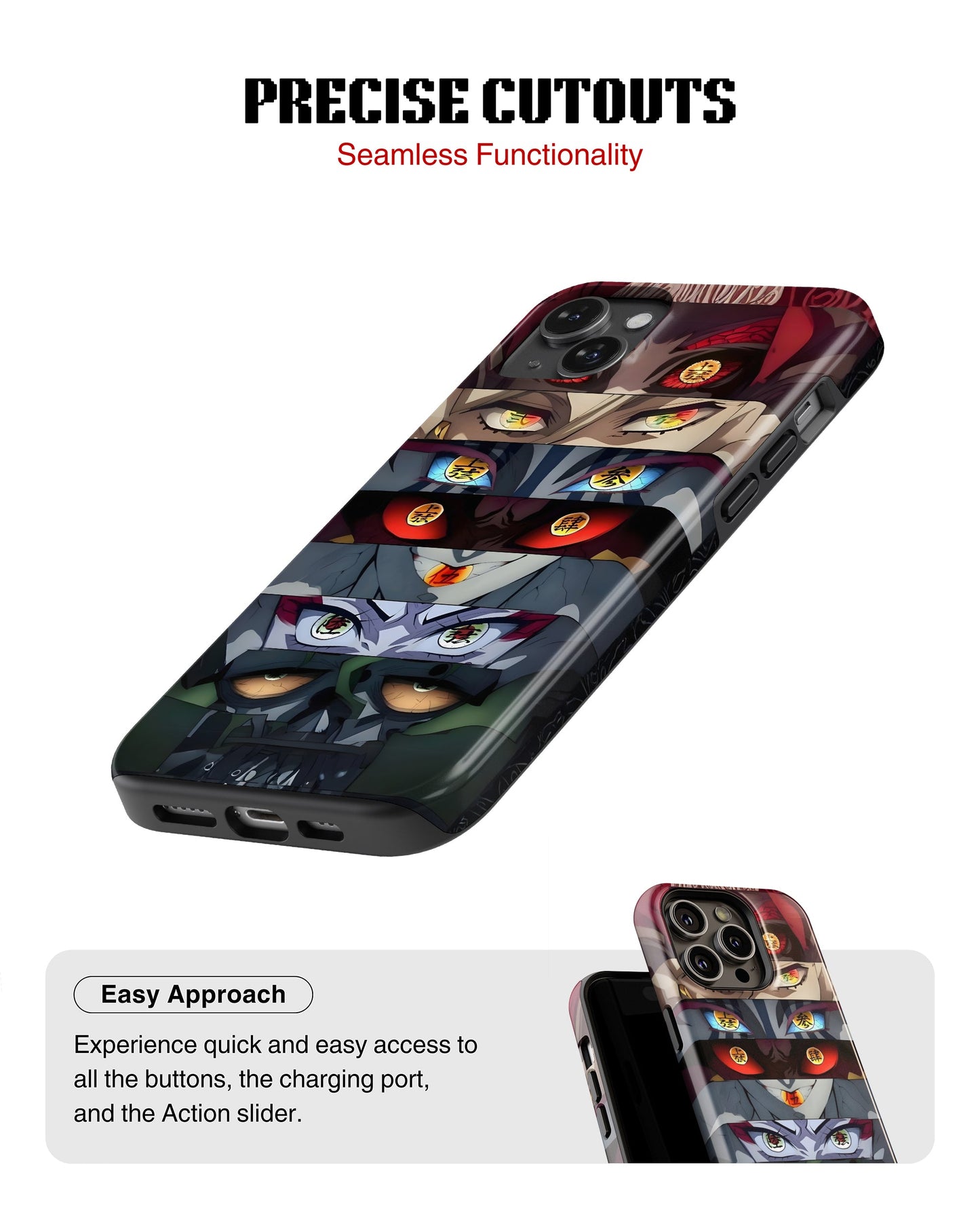 iPhone 13 Mini Tank Case | Anime (The Upper Moons)