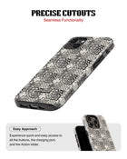 iPhone 17 Tank Case | Textures (Vintage Mosaic)