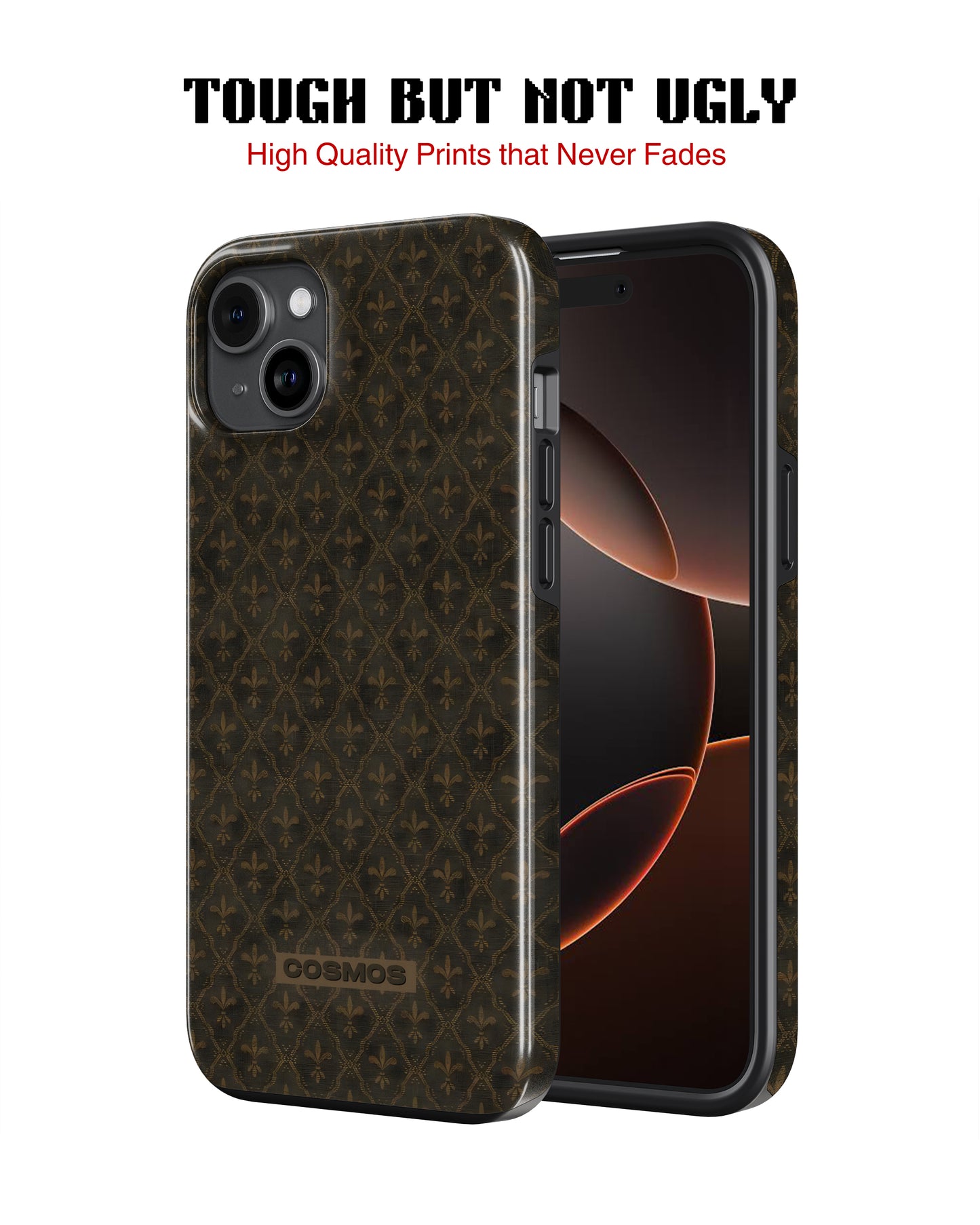 Samsung Galaxy S25 Tank Case | Textures (Antique Fleur)