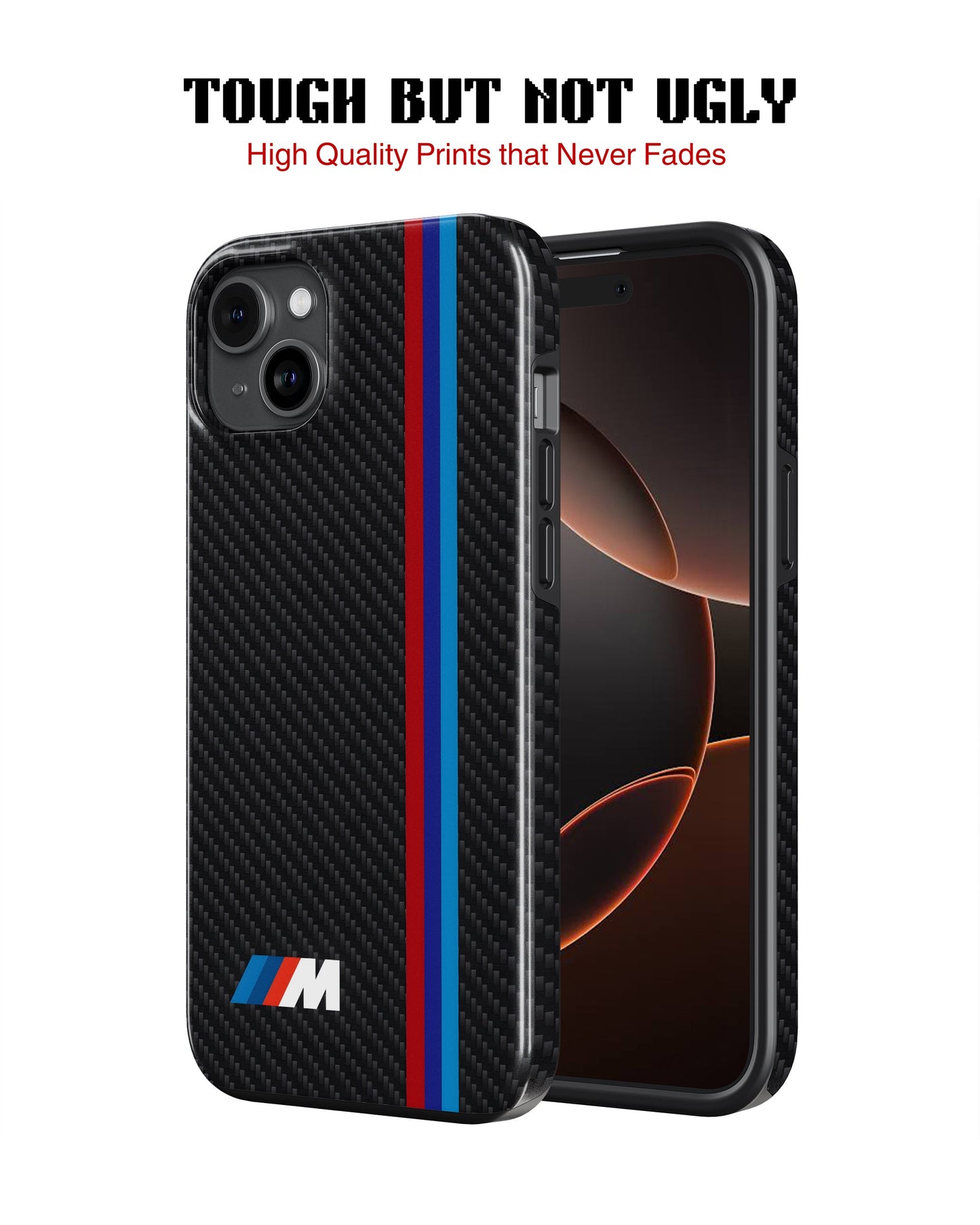 Samsung Galaxy S23 Plus Tank Case | Sports Car (BMW Carbon)