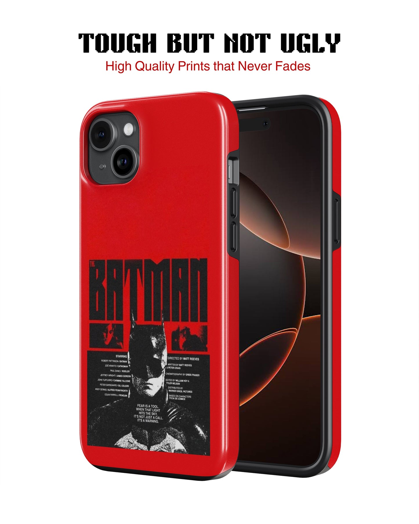 iPhone 14 Plus Tank Case | Superhero (Batman)