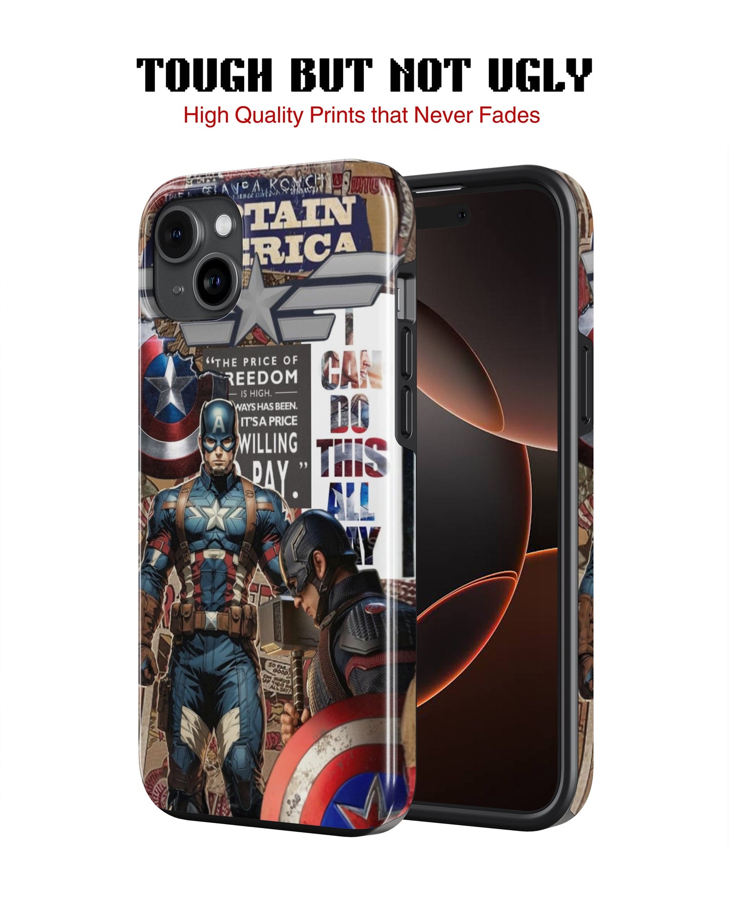 iPhone 13 Mini Tank Case | Superhero (Captain America Originals)