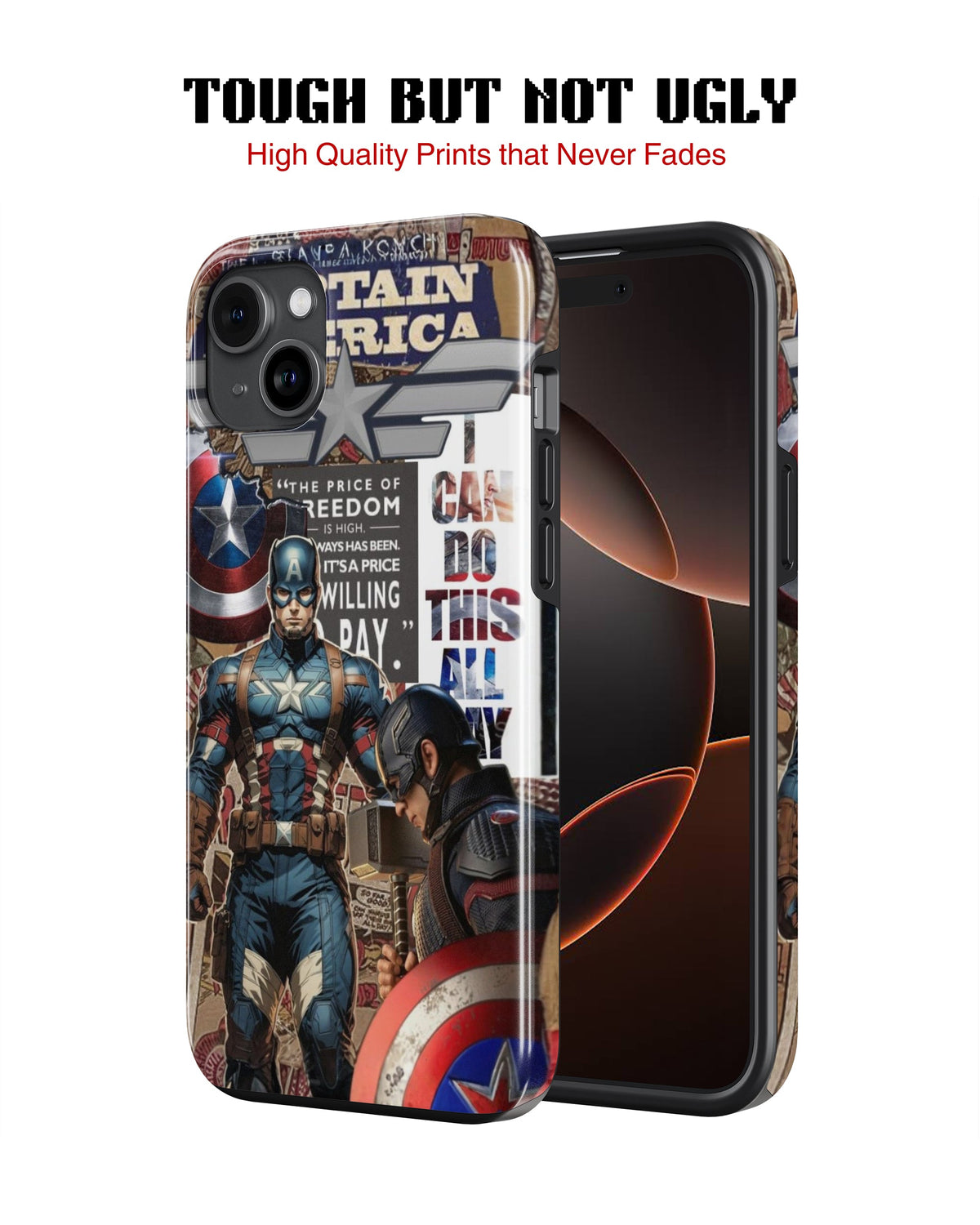 iPhone 12 Mini Tank Case | Superhero (Captain America Originals)