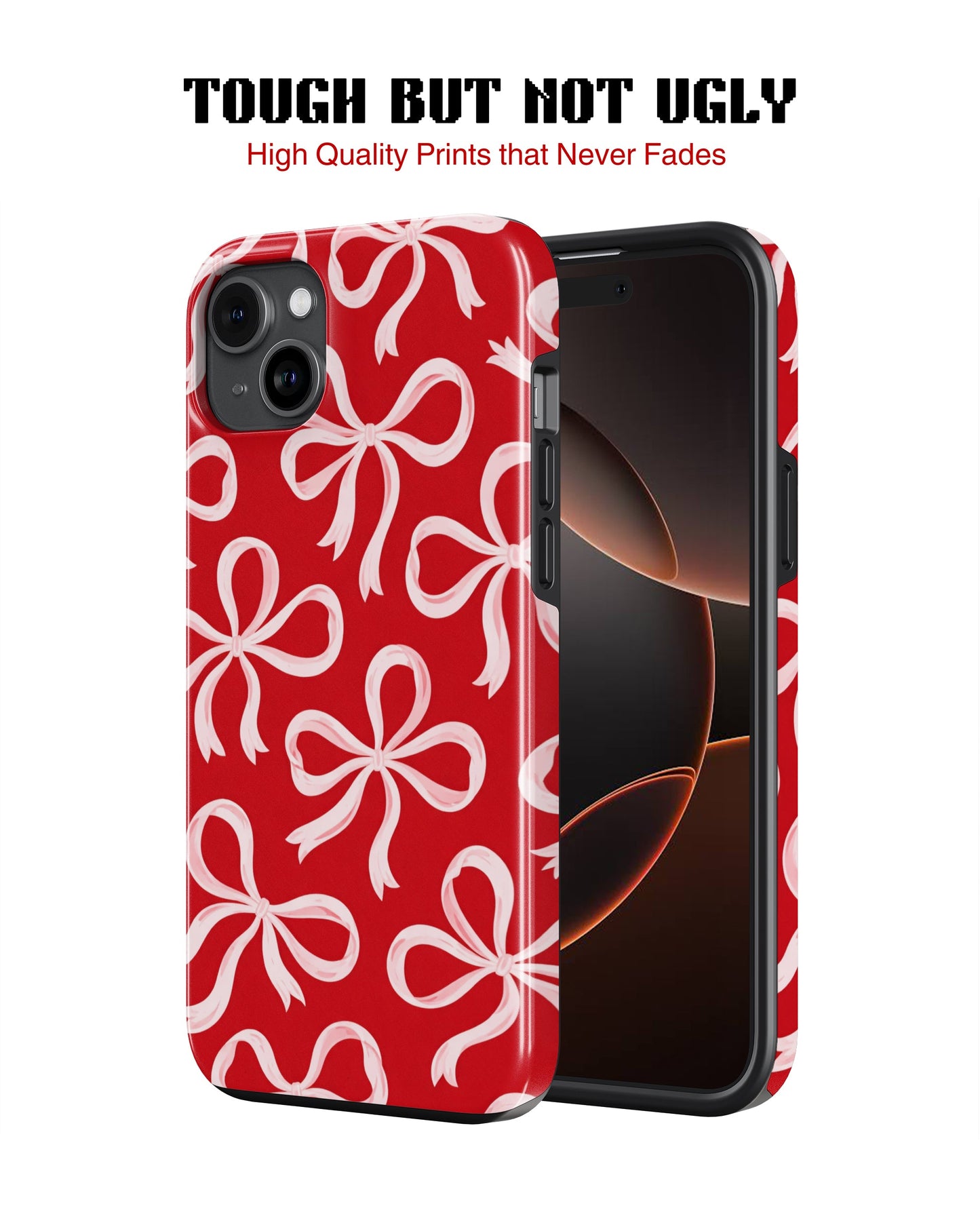 Samsung Galaxy S24 Ultra Tank Case | Girls Aesthetics (Crimson Bows)