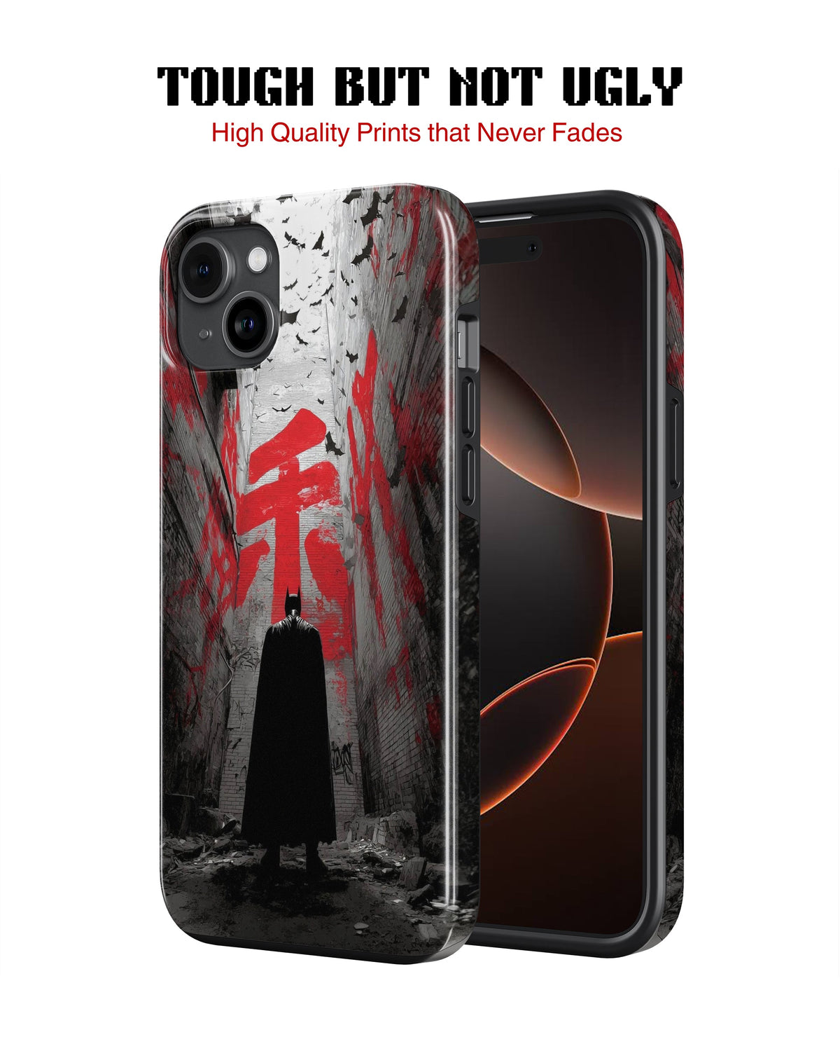 iPhone 16 Plus Tank Case | Superhero (Dark Alley)