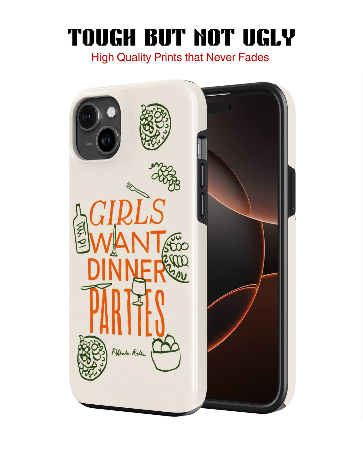 Samsung Galaxy S24 Ultra Tank Case | Girls Aesthetics (Dinner Party)