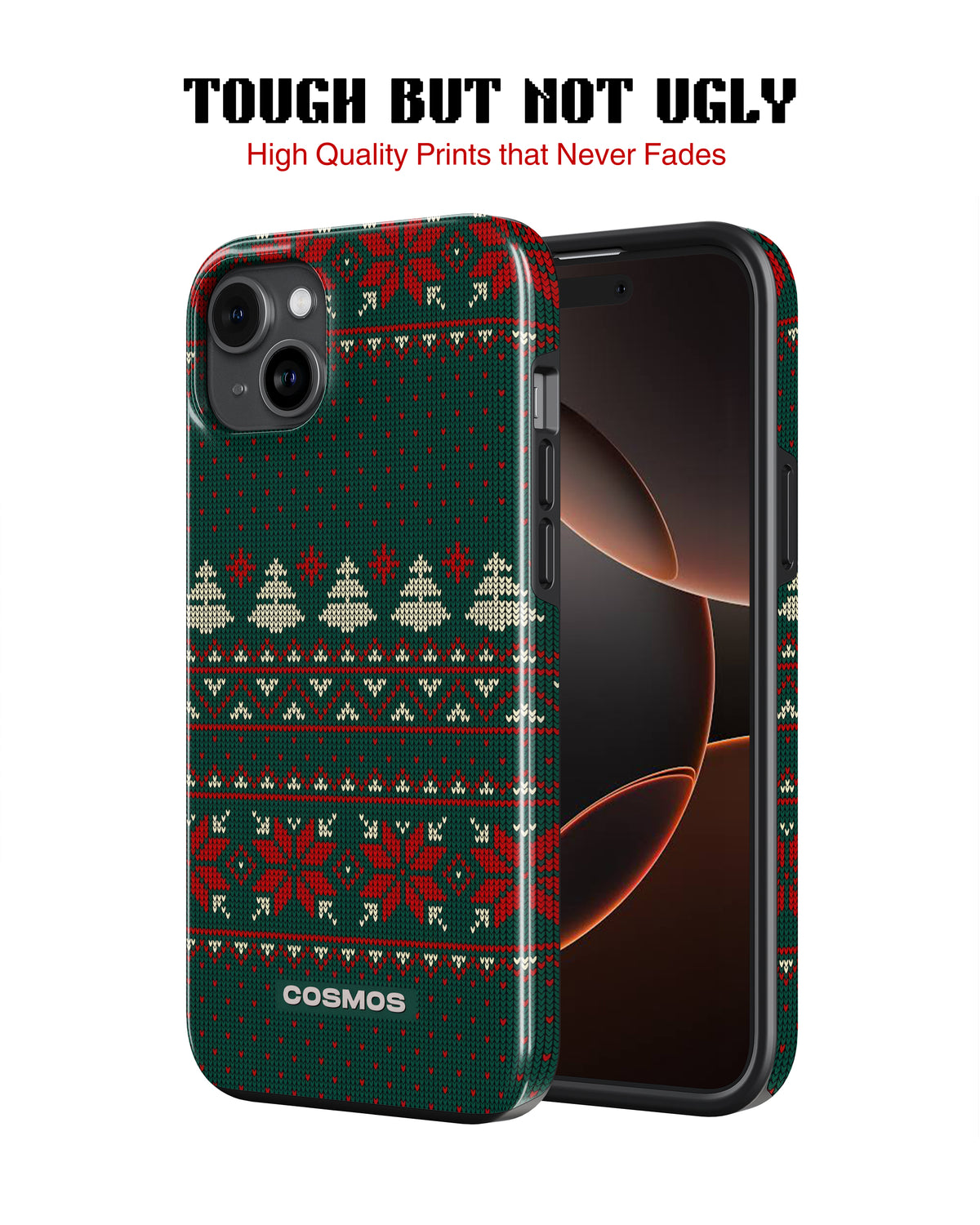 Samsung Galaxy S25 Tank Case | Textures (Evergreen Knit)