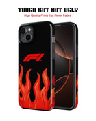 Samsung Galaxy S23 Ultra Tank Case | Formula 1 (F1 Flames)