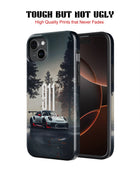 Samsung Galaxy S25 Tank Case | Sports Car (Forest Run)