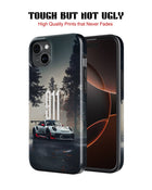 iPhone 12 Mini Tank Case | Sports Car (Forest Run)