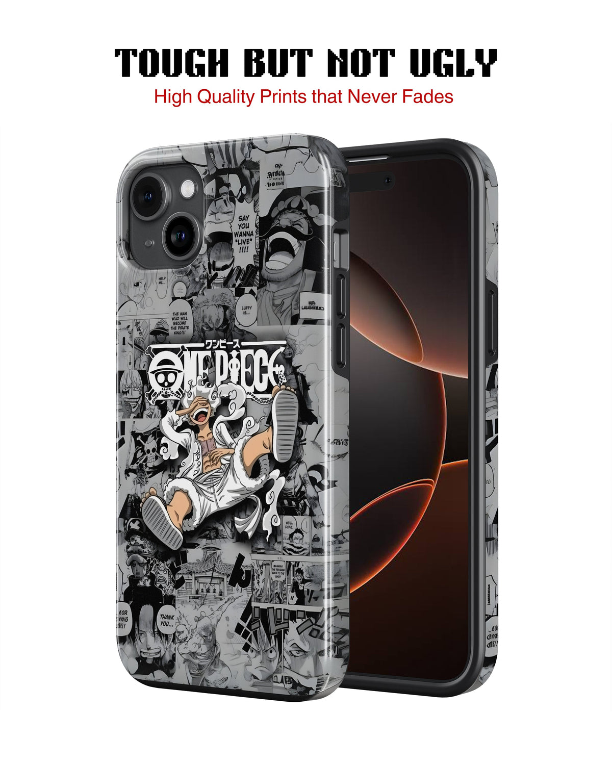 iPhone 12 Tank Case | Anime (Gear 5 Luffy)