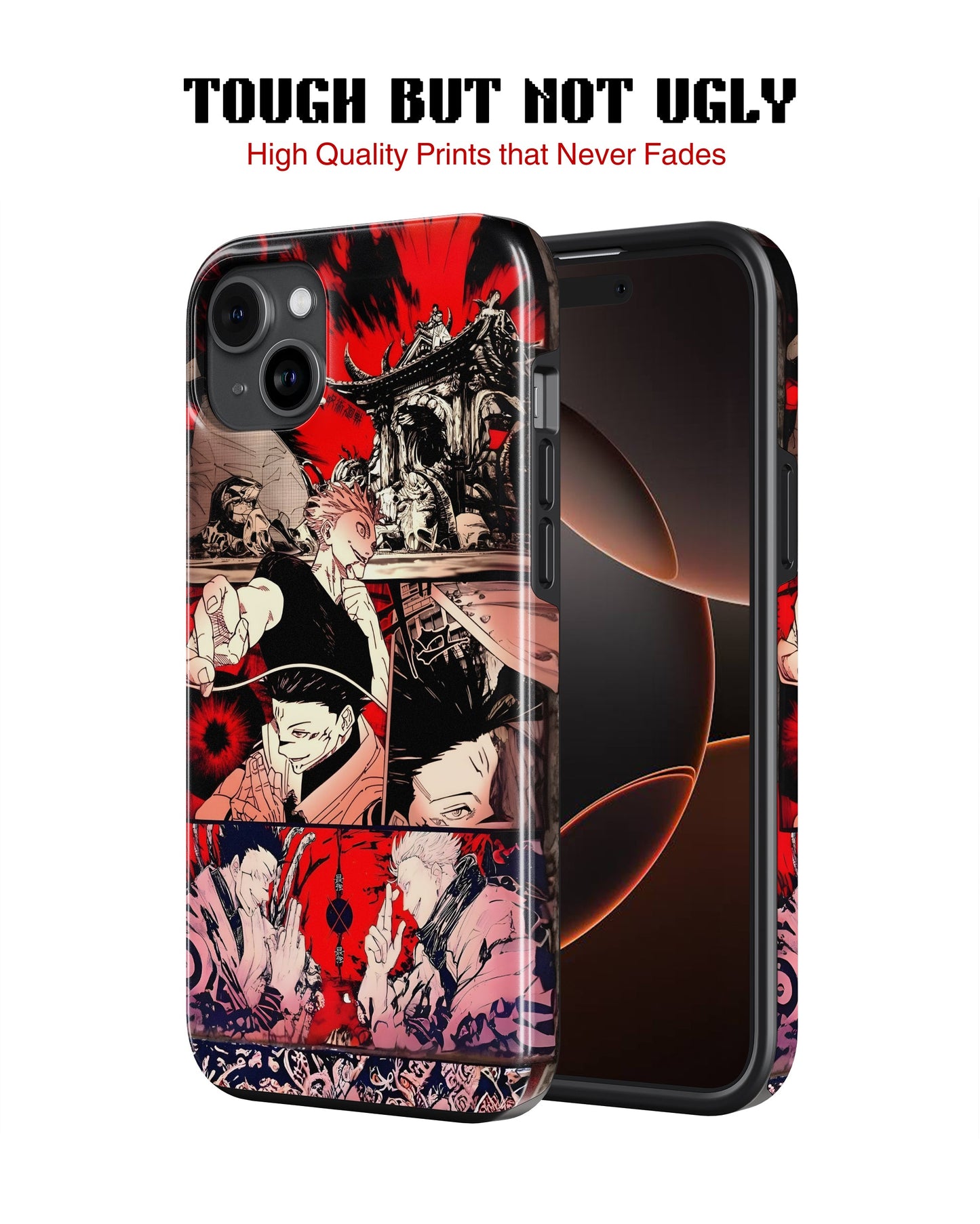 iPhone 13 Mini Tank Case | Anime (Gojo vs Sukuna)